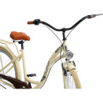 Dámsky retro bicykel 28" Lavida 3-prevodový krémová